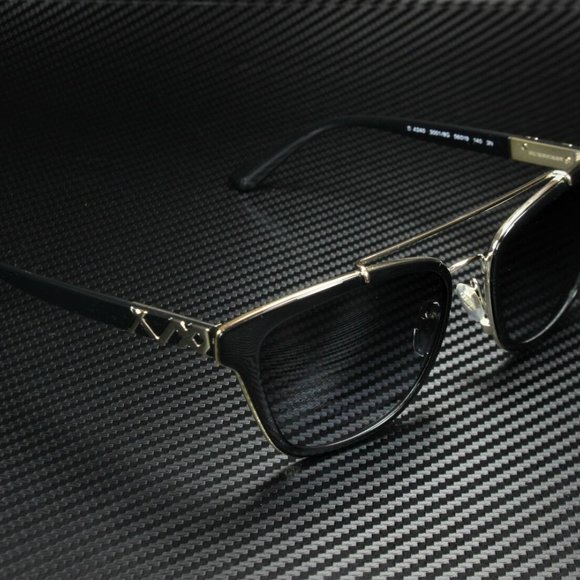 Burberry Black and Grey 56mm Sunglasses